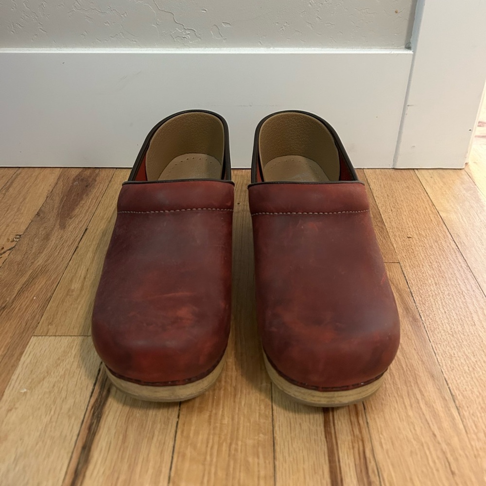 Burgundy Dansko Clogs size 39